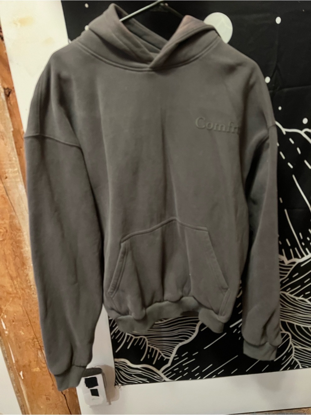 Hoodie Sweatshirt - Charcoal Gray